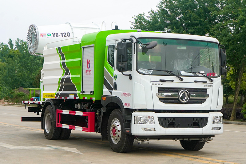Dongfeng D9 Dust Suppression Truck (Square Tank) 11.5 cubic meters (Mist Cannon 30–100 meters)