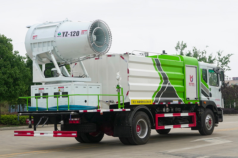 Dongfeng D9 Dust Suppression Truck (Square Tank) 11.5 cubic meters (Mist Cannon 30–100 meters)