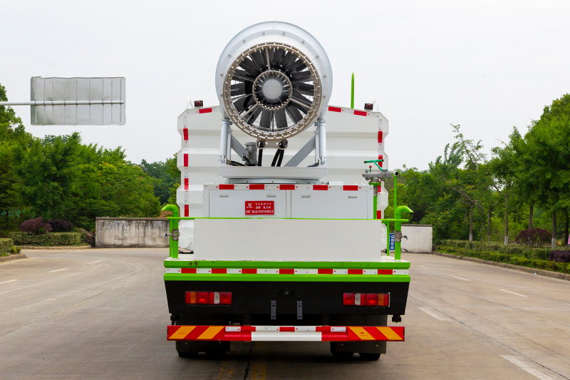 Sinotruk Shandong Ka Single-Axle Dust Suppression Truck (Square Tank) 11.5 cubic meters (Mist Cannon 30–100 meters)