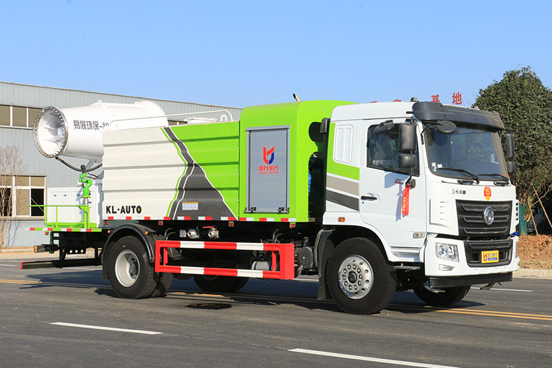 Dongfeng Huasheng KL5 Dust Suppression Truck (Square Tank) 11.5 cubic meters (Mist Cannon 30–100 meters)