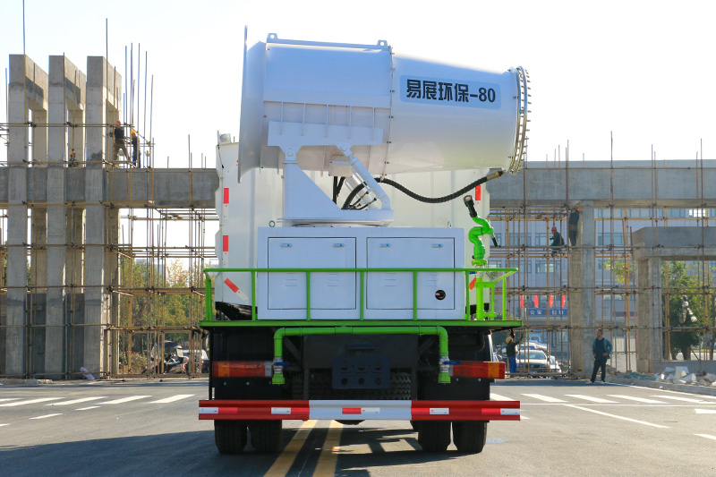Dongfeng Huasheng KL5 Dust Suppression Truck (Square Tank) 11.5 cubic meters (Mist Cannon 30–100 meters)