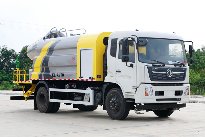 Dongfeng Tianjin Dust Suppression Truck (Wedge-shaped Tank) (Mist Cannon Range: 60–100 Meters) 12.5 Cubic Meters