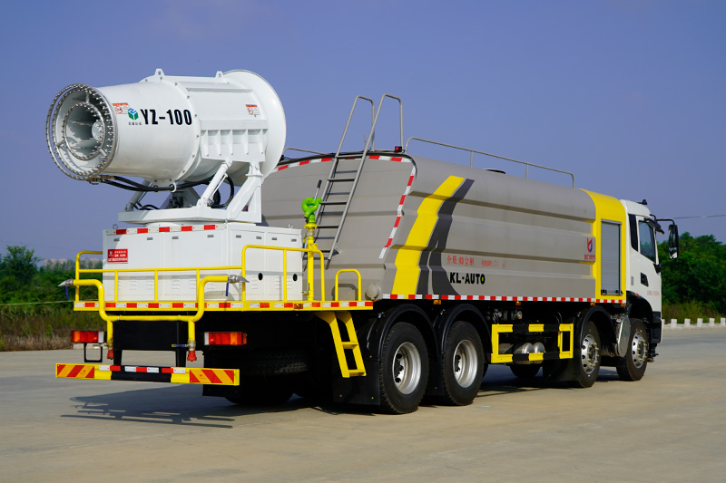 Dongfeng Tianjin 4x2 Dust Suppression Truck (Wedge-shaped Tank) (Mist Cannon 80–120 m) 22 cubic meters
