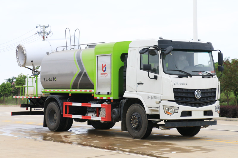 Dongfeng Special-Purpose Dust Suppression Truck (Round Tank) 11.5 cubic meters (Mist Cannon 30–100 meters)