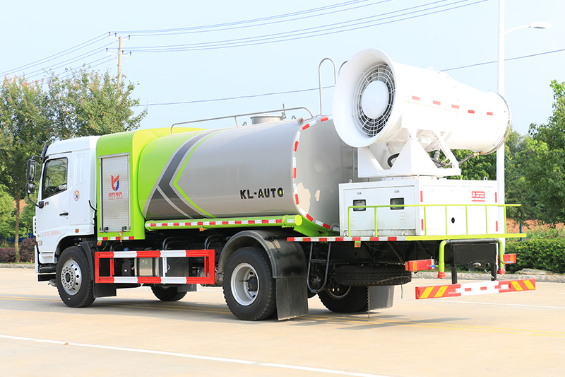Dongfeng D9 Dust Suppression Truck (Round Tank) 11.5 cubic meters (Mist Cannon 30–100 meters)