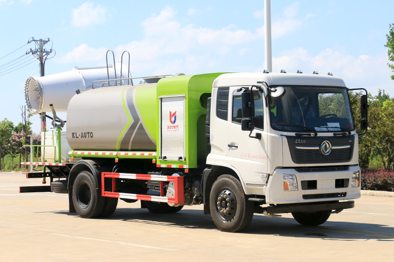 Dongfeng Tianjin Dust Suppression Truck (Round Tank) 11.5 (Mist Cannon 30–100 meters)