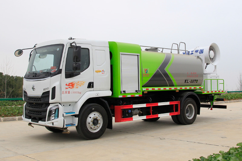 Dongfeng Liuzhou Motor Dust Suppression Truck (Round Tank) 11.5 cubic meters (Mist Cannon 30–100 meters)
