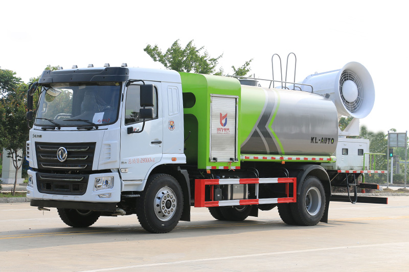 Dongfeng Huasheng Dust Suppression Truck (Round Tank) 11.5 cubic meters (Mist Cannon 30–100 meters)