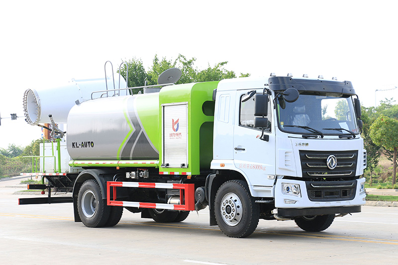 Dongfeng Huasheng Dust Suppression Truck (Round Tank) 11.5 cubic meters (Mist Cannon 30–100 meters)