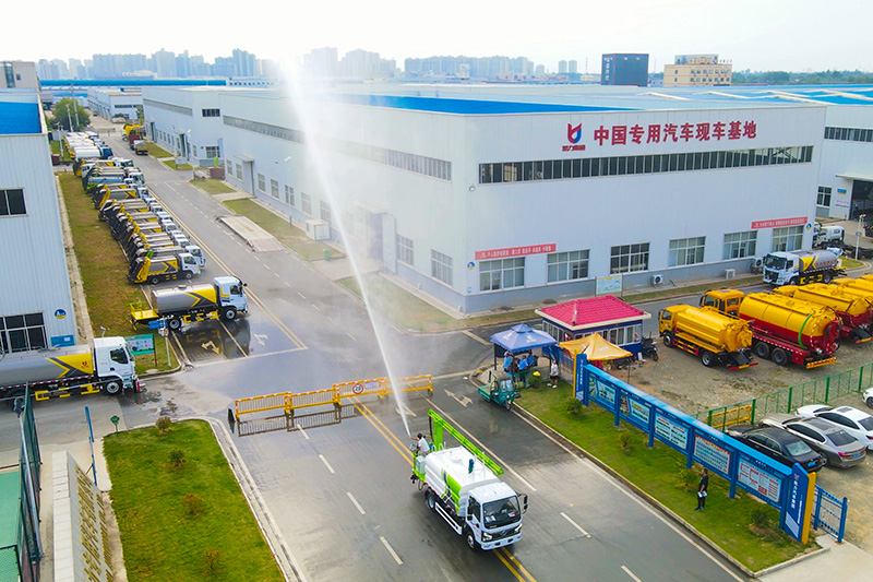 Dongfeng D6 Railway Dust Suppression Truck, 6 cubic meters