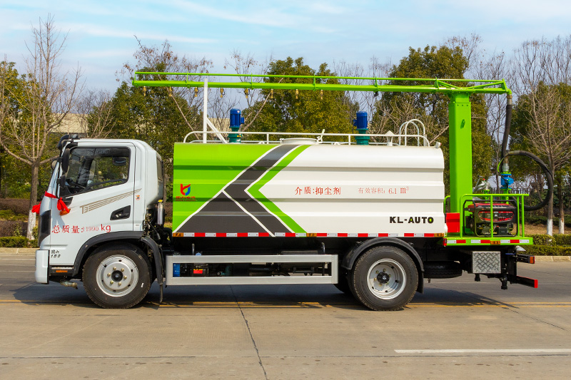 Dongfeng Huasheng T3 Railway Dust Suppression Truck, 10 cubic meters