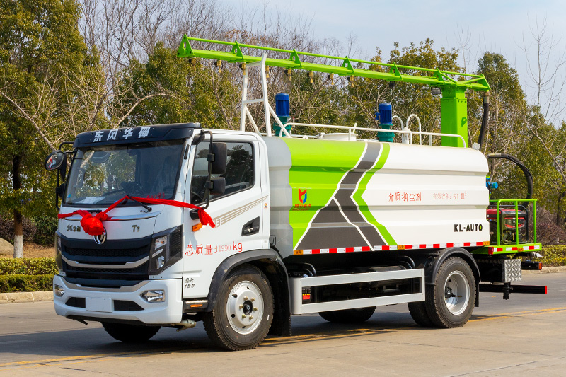 Dongfeng Huasheng T3 Railway Dust Suppression Truck, 10 cubic meters