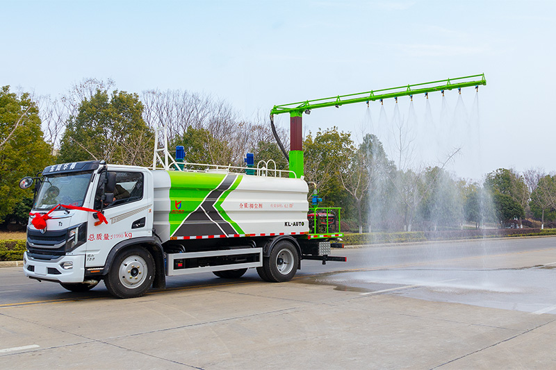Dongfeng Huasheng T3 Railway Dust Suppression Truck, 10 cubic meters
