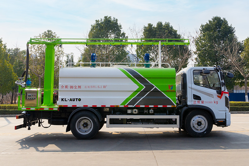Dongfeng Huasheng T3 Railway Dust Suppression Truck, 10 cubic meters