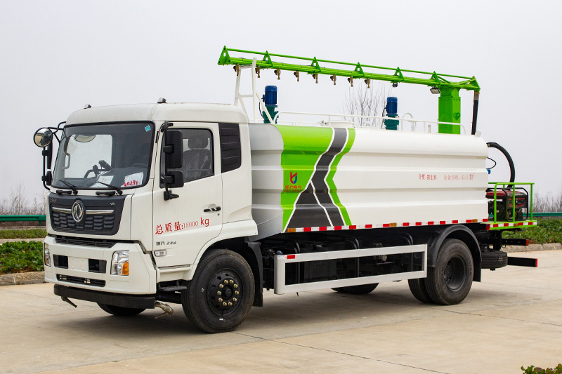 Dongfeng Tianjin Railway Dust Suppression Truck, 14 cubic meters