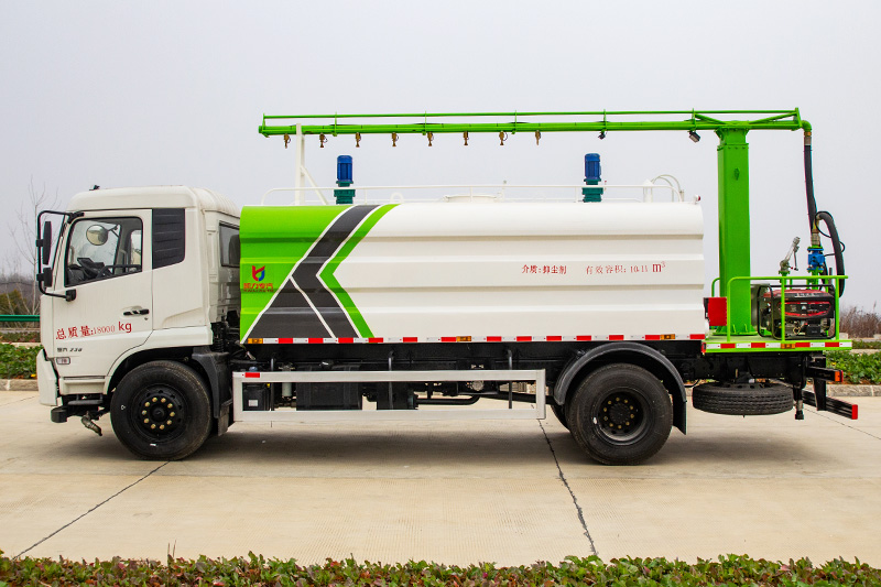 Dongfeng Tianjin Railway Dust Suppression Truck, 14 cubic meters