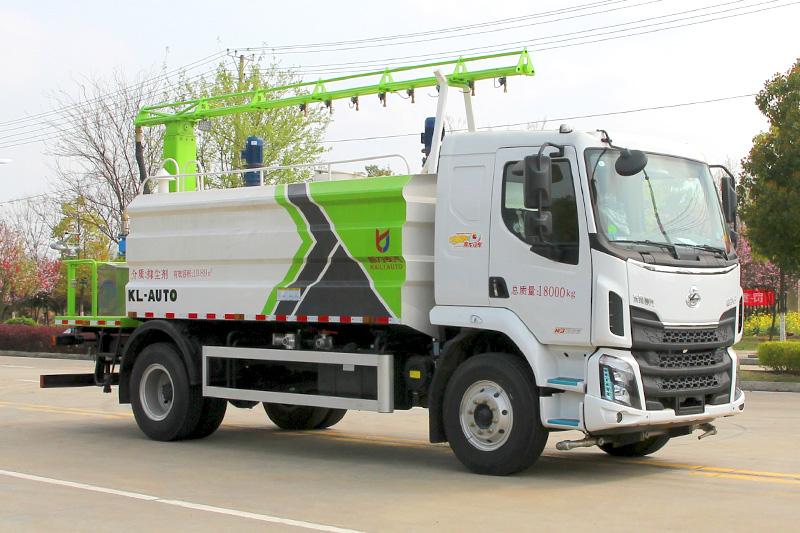 Dongfeng Liuzhou Motor Railway Dust Suppression Truck, 12.5 cubic meters