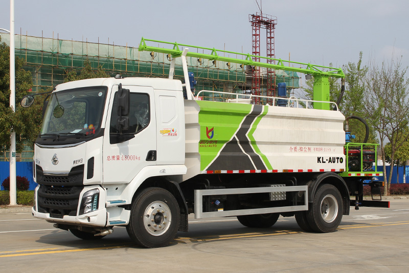 Dongfeng Liuzhou Motor Railway Dust Suppression Truck, 12.5 cubic meters