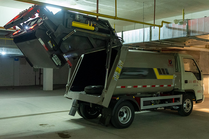 Foton Xiao Ka Zhi Xing (2013–2023) - Supermarkets, Basements - Compactor Truck, 5 cubic meters