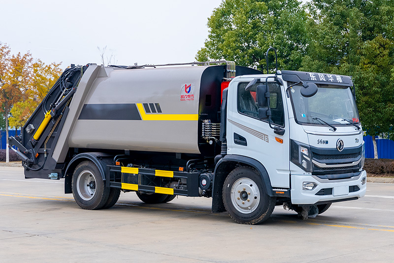 Dongfeng T3 2023 Model Year Compactor Truck, 10 cubic meters