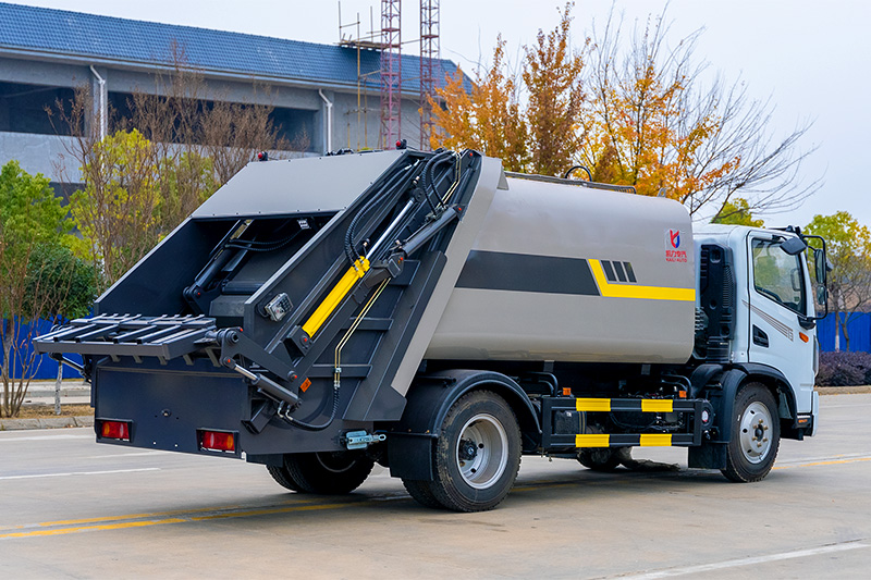 Dongfeng T3 2023 Model Year Compactor Truck, 10 cubic meters