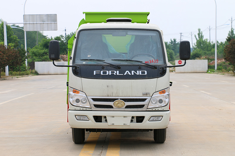 Foton Star 3 Light-Duty Truck: 3-Cubic-Meter Food Waste Collection Truck with Square Tank