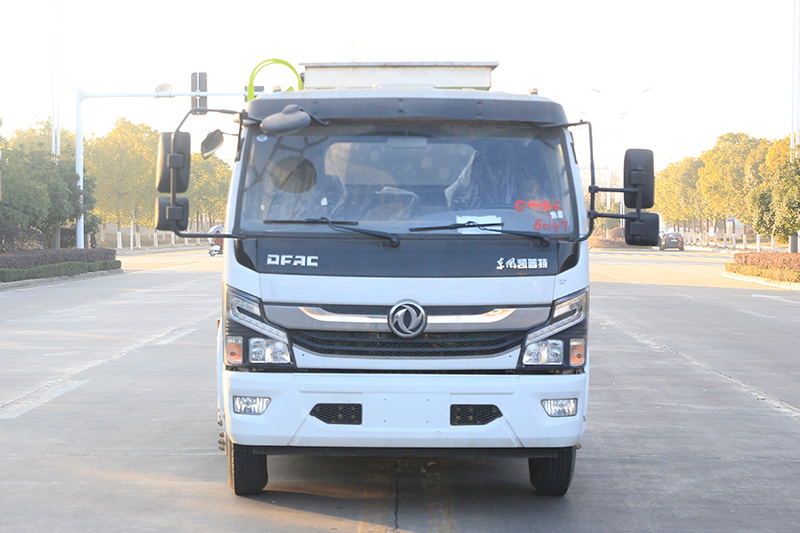 Capte All-Electric Food Waste Collection Truck, 8-cubic-meter Tank