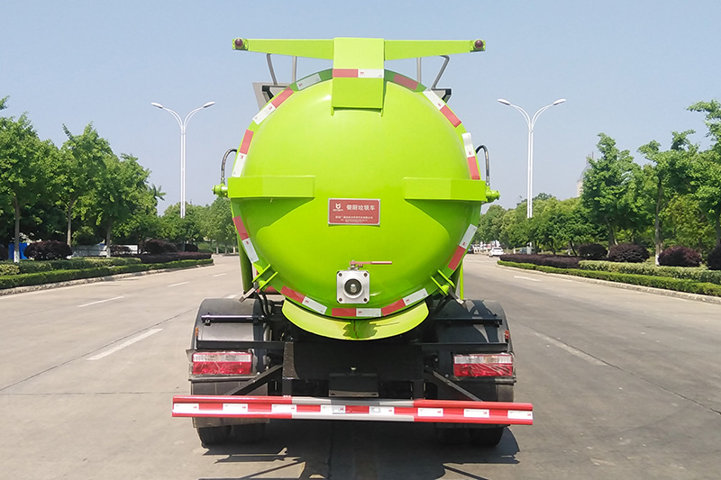 JAC Junling V7 Food Waste Collection Truck, 7 cubic meters – Round Tank