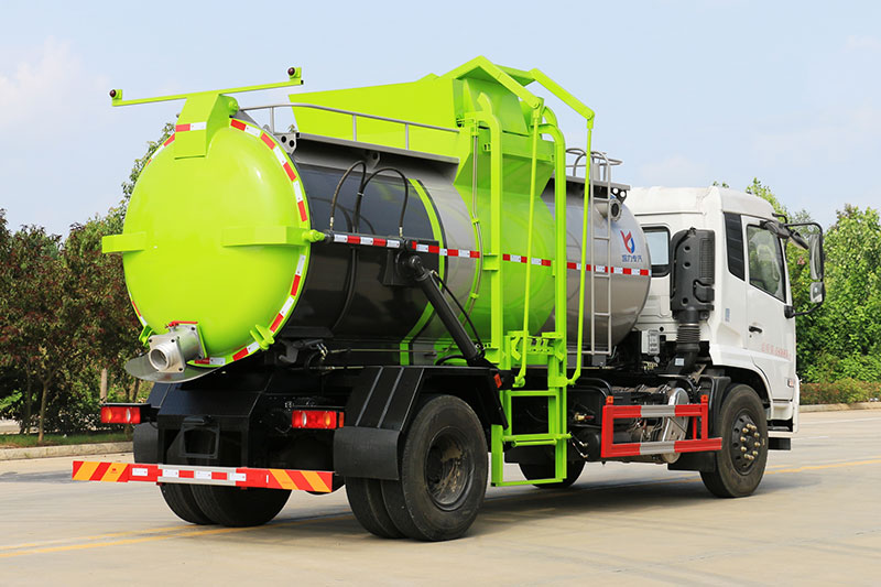 Dongfeng Tianjin Food Waste Collection Truck (4500) 9 cubic meters – Round Tank