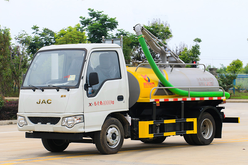 JAC Kangling X1 Sewage Suction Truck, 2 cubic meters