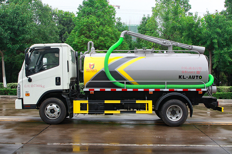 Foton H2 Septic Tank Truck, 6 cubic meters
