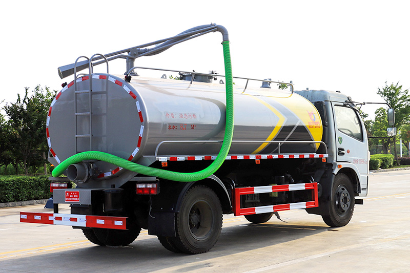 Dongfeng Dafurika Septic Tank Truck, 9.2 cubic meters