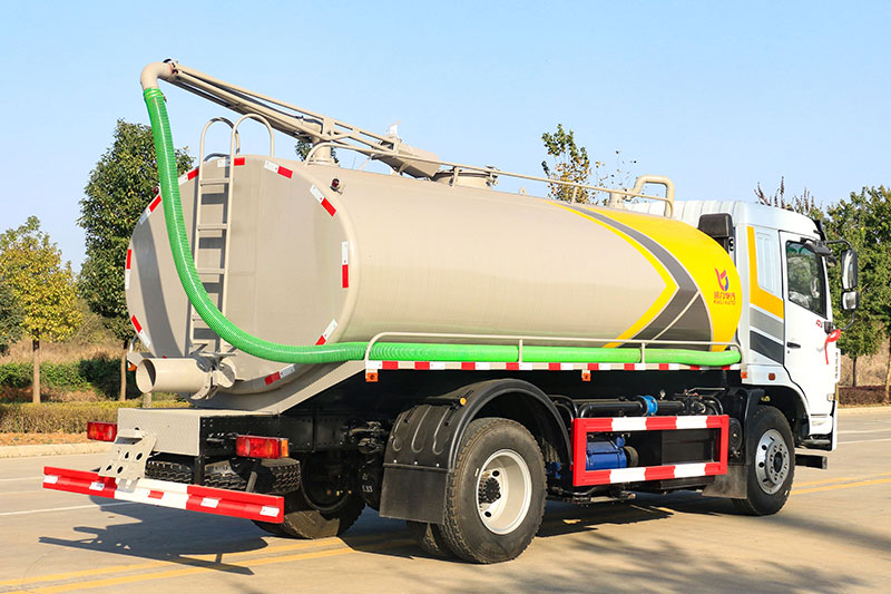 Dongfeng Huasheng KL5 Septic Tank Truck, 12 cubic meters