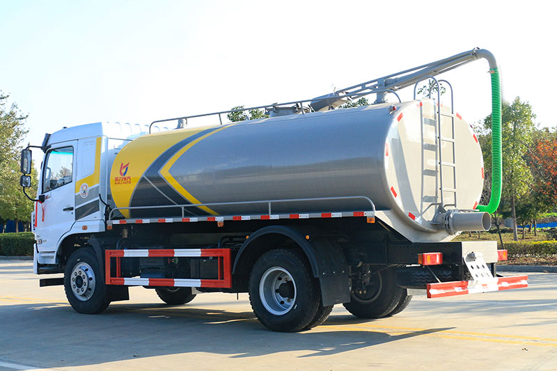 Dongfeng Huasheng KL5 Septic Tank Truck, 12 cubic meters