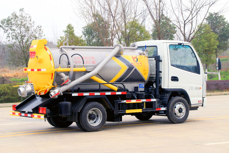 Kaima Vacuum Truck, 2 cubic meters