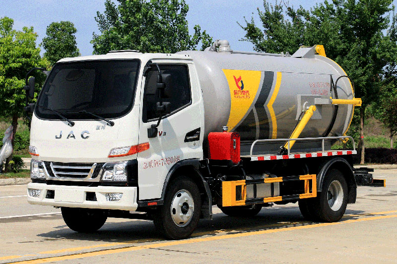 JAC Junling V3 Vacuum Truck, 4.6 cubic meters