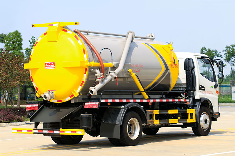 JAC Junling V7 Vacuum Truck, 8.7 cubic meters