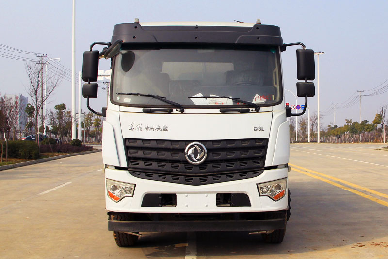Dongfeng D3L Special Chassis Vacuum Truck, 12 cubic meters