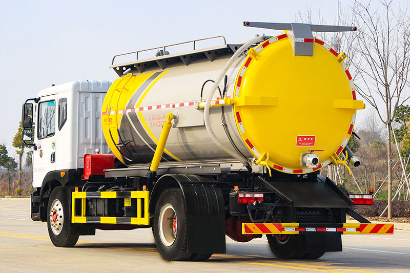 Dongfeng DoriKa D9 Vacuum Sewer Truck, 12 cubic meters