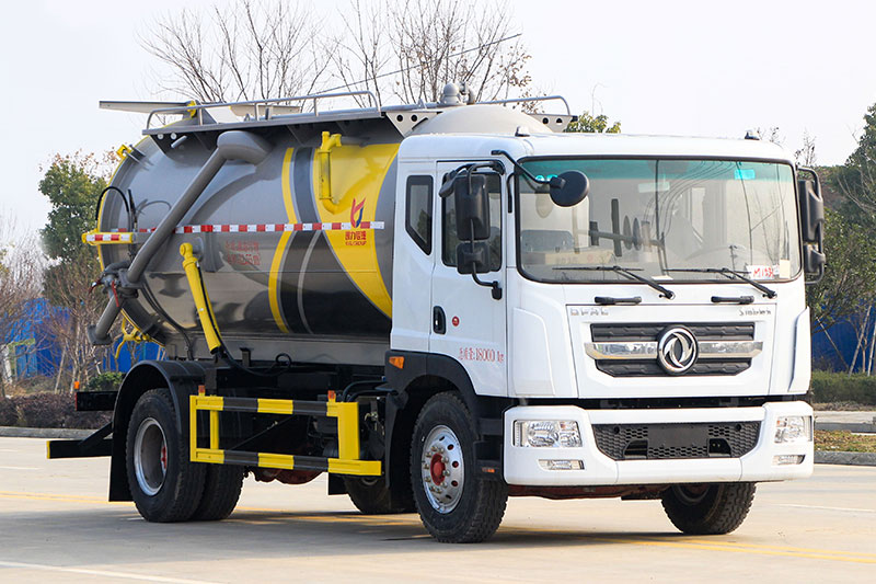 Dongfeng DoriKa D9 Vacuum Sewer Truck, 12 cubic meters