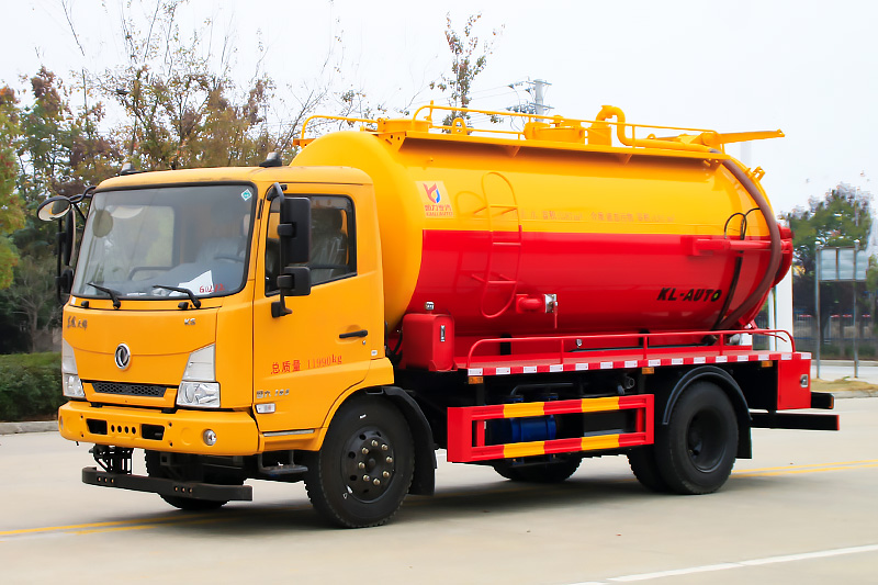 Dongfeng Tianjin KS Cleaning and Sewage Suction Truck (Integrated Tank) 10.5 cubic meters