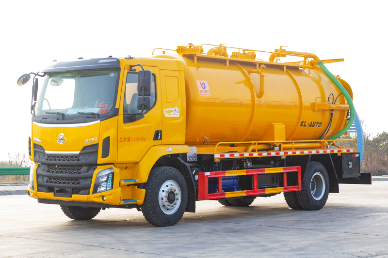 Dongfeng Liuzhou M3 Sewage Suction Truck (Integrated Tank) 15.8 cubic meters