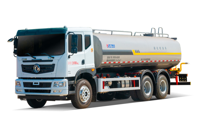 New Huasheng T5 Dual-Axle Water Sprinkler Truck, 19 cubic meters