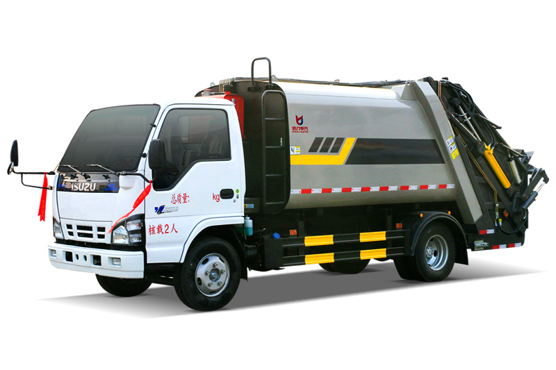 Isuzu 2023 Model Year Compactor Truck, 7 cubic meters